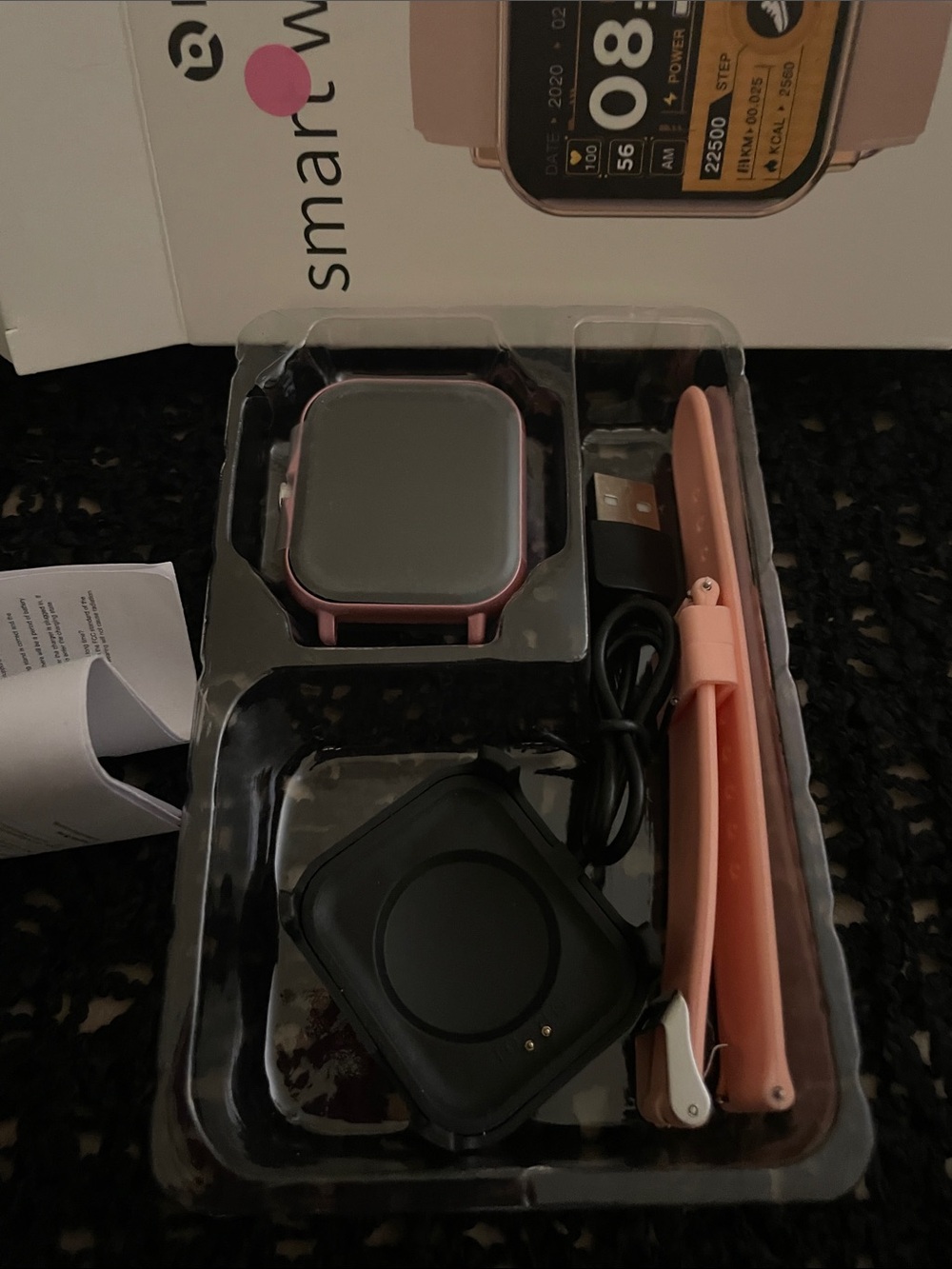 Smart Watch - Pink Band